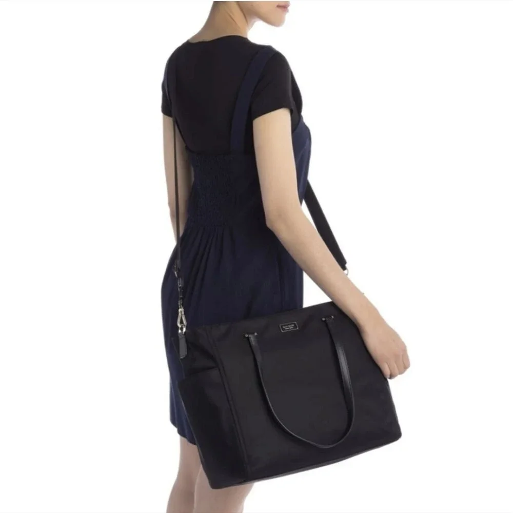 Kate Spade Dawn Nylon Baby Diaper Bag Black *No Changing Pad